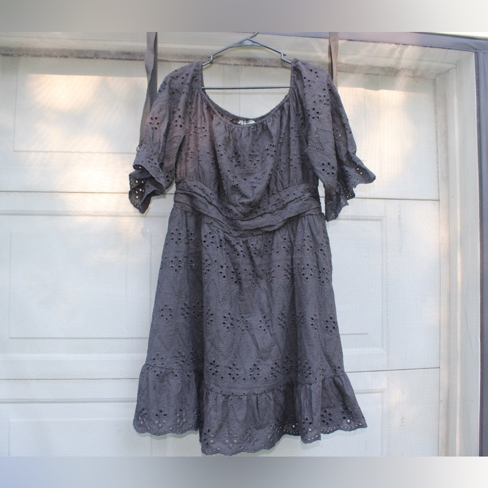 NWT Pretty Garden Black Babydoll Dress - Picture 5 of 12
